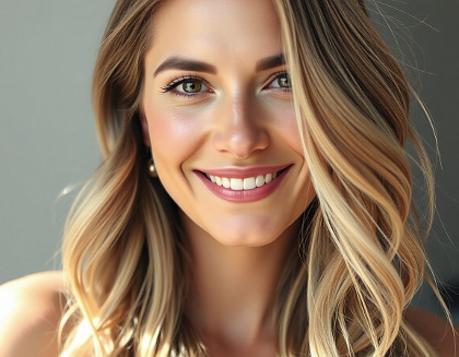 Balayage barvení vlasů