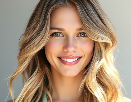 Balayage barvení vlasů