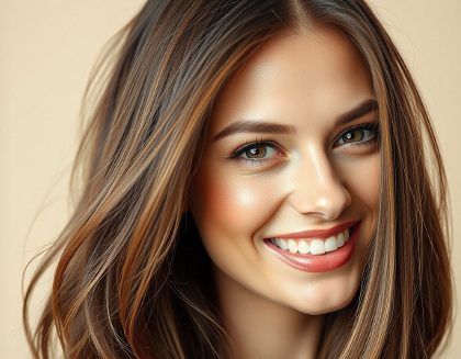 Melírování vlasů Contouring hair