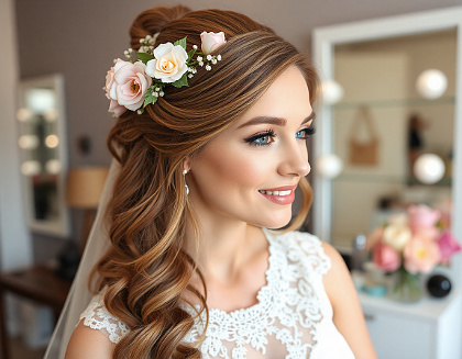 Svatební účesy